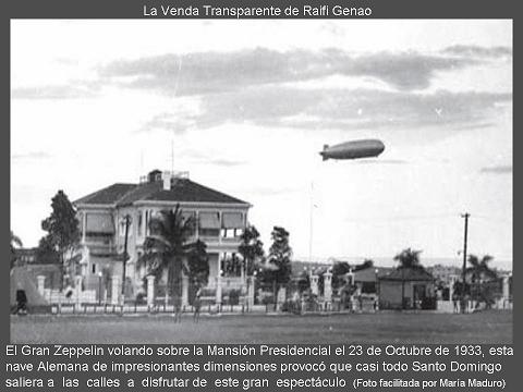 zeppelin sobre mansion presidencial 111